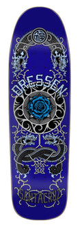 Santa Cruz - Shaped Dressen Rose Crew One Deck