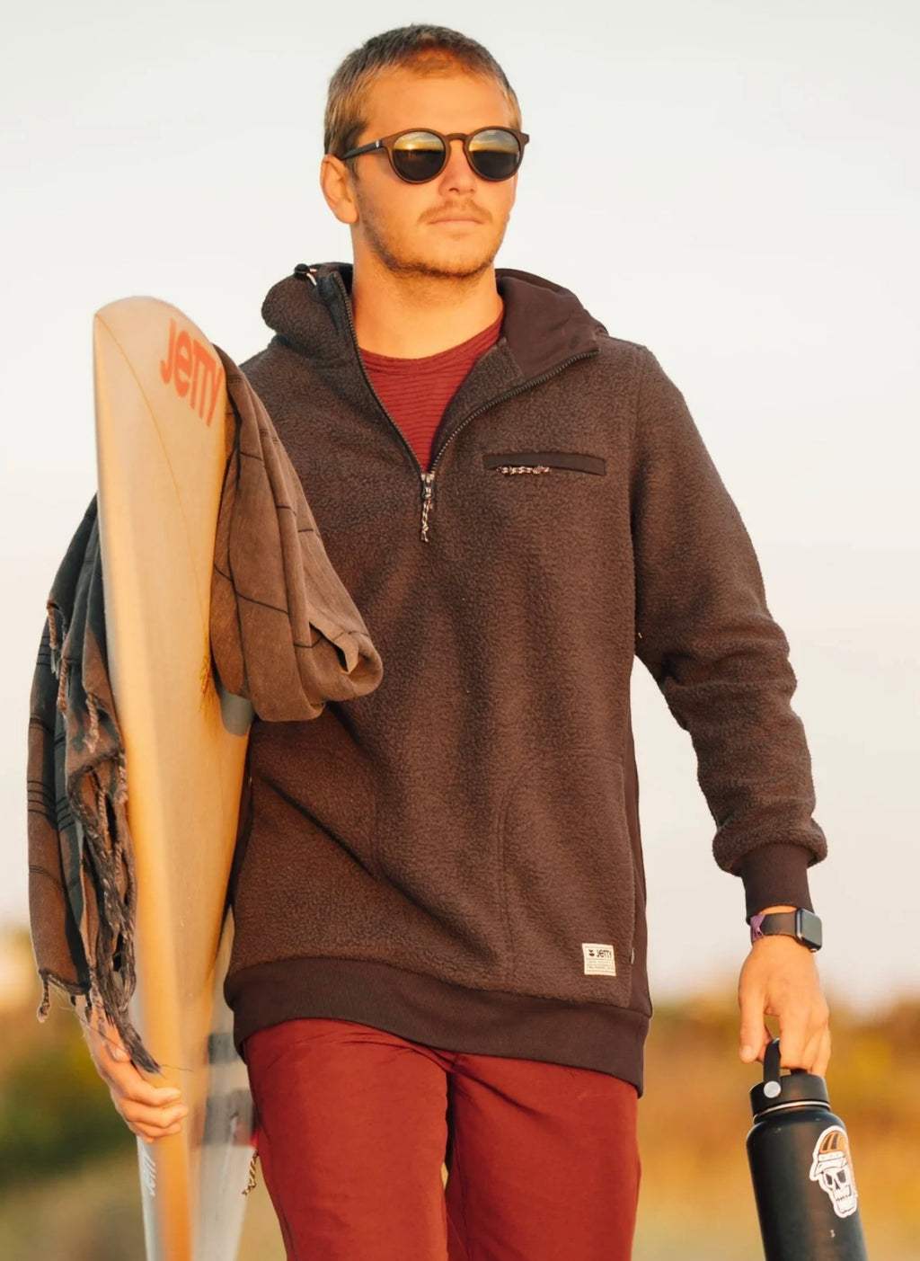 Jetty - Port Sherpa Hooded Jacket