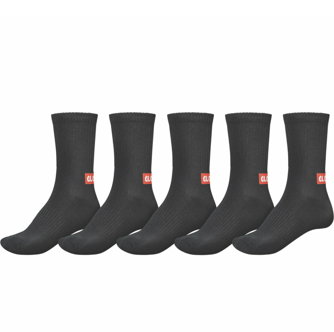 Globe Shoes - Minibar Crew Sock - 5 pack