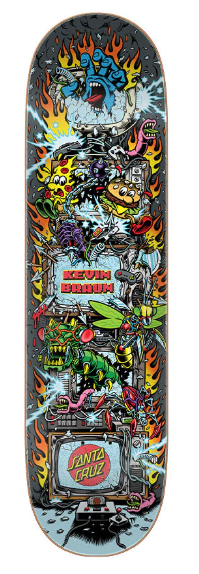 Santa Cruz - Everslick Braun Game Over Deck