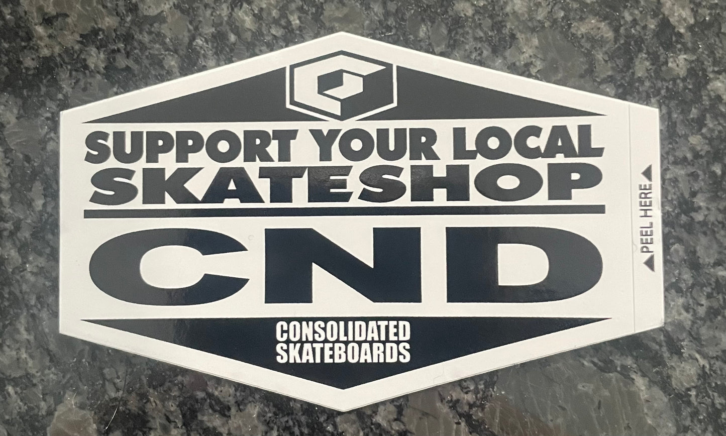 CND x Consolidated Collab Stickers