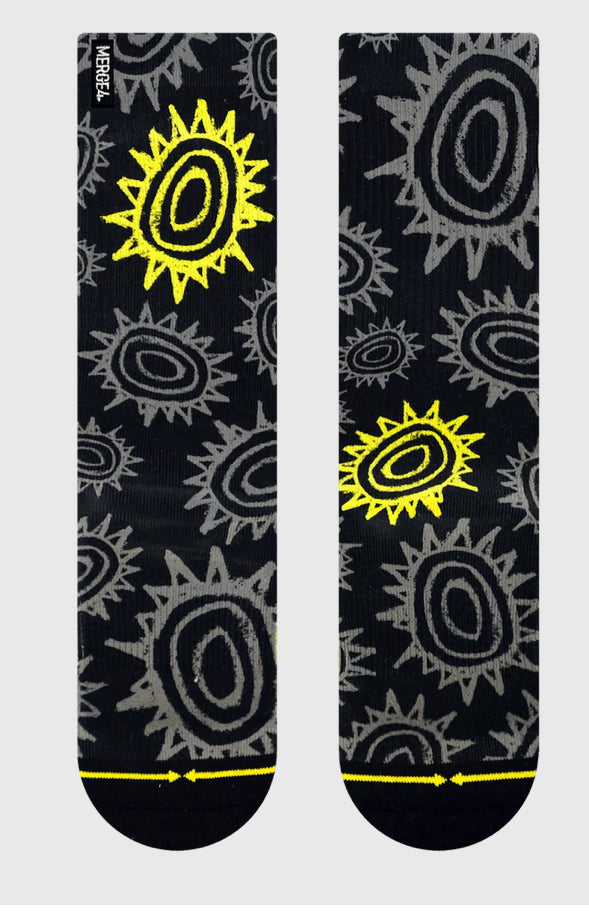 Merge 4 - New Deal Sun Pattern Socks