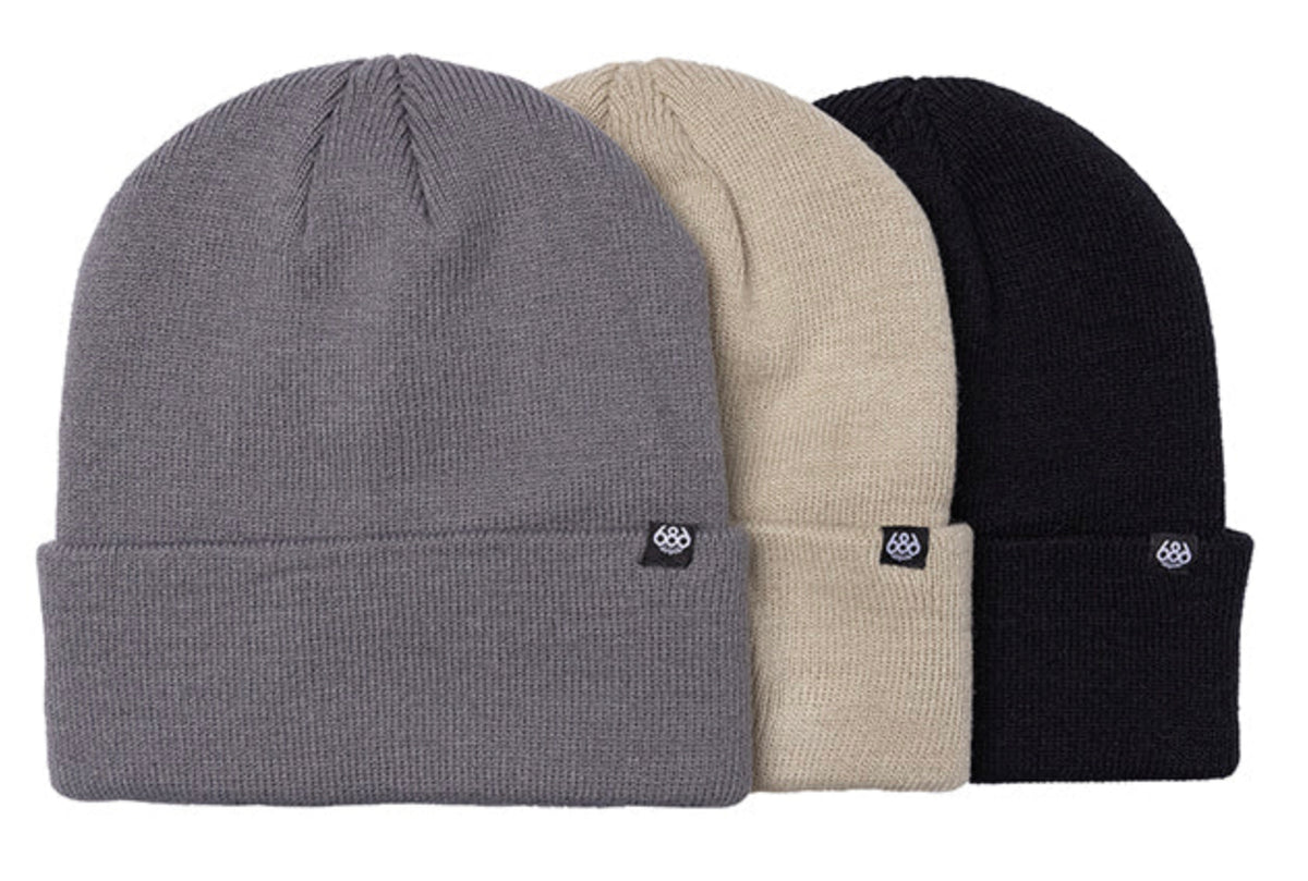 686 Standard Roll Up Beanie - 3 pack