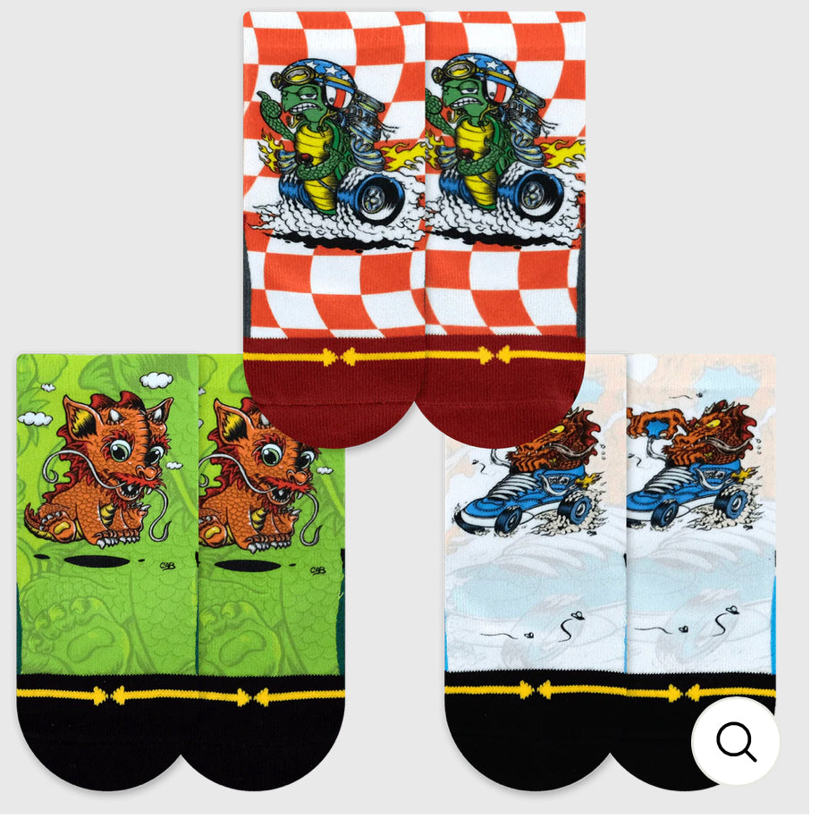 Merge 4 - Steve Cabarello Baby Socks 3-Pack