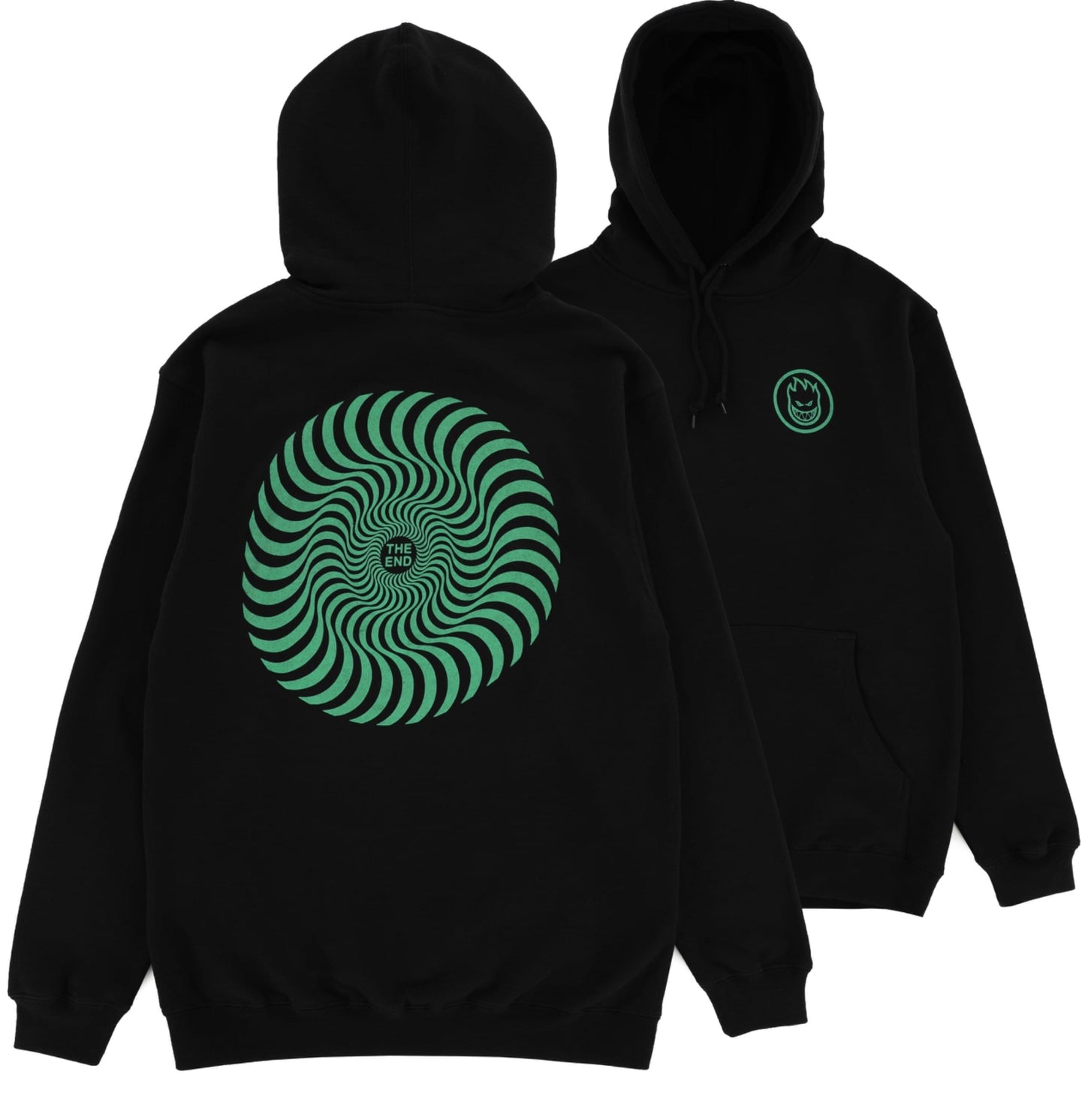 Spitfire - Classic Swirl Glow Hoodie