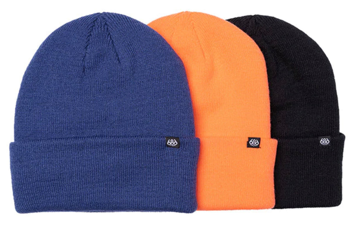 686 Standard Roll Up Beanie - 3 pack
