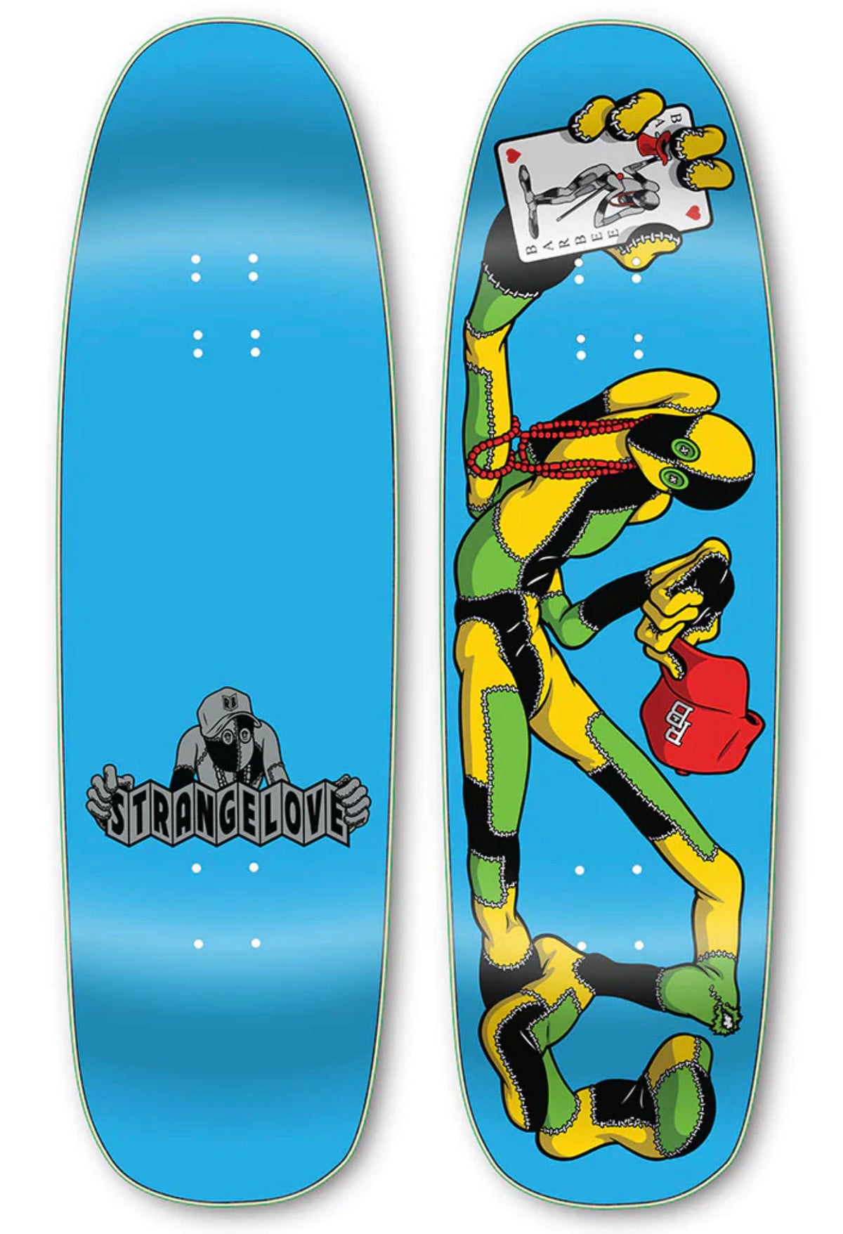 StrangeLove Skateboards - Ray Barbee Classic Guest Model Deck - Autographed by Sean Cliver