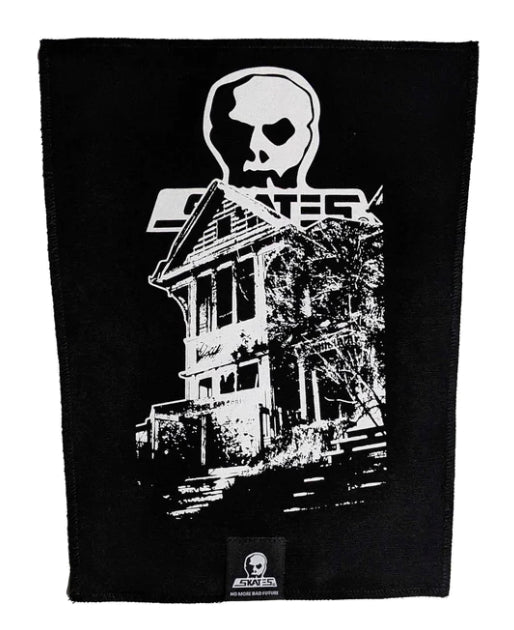 Skull Skates - Haunted House Backpatch