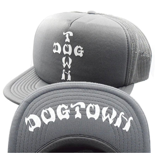Dogtown Skateboards - Cross Letters Flip Mesh Hat