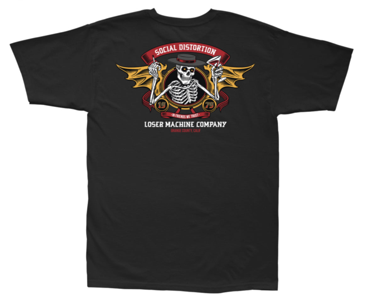 Loser Machine Co - Social Distortion Fullerton Stock Tee