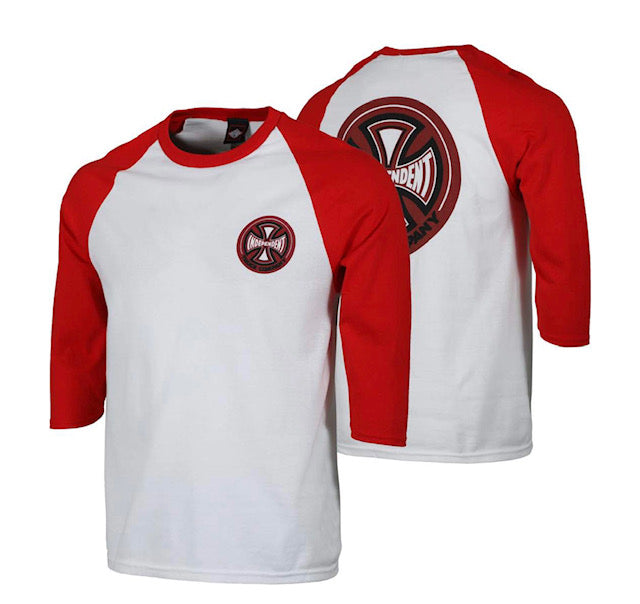 Independent - '78 Cross 3/4 Sleeve Shirt