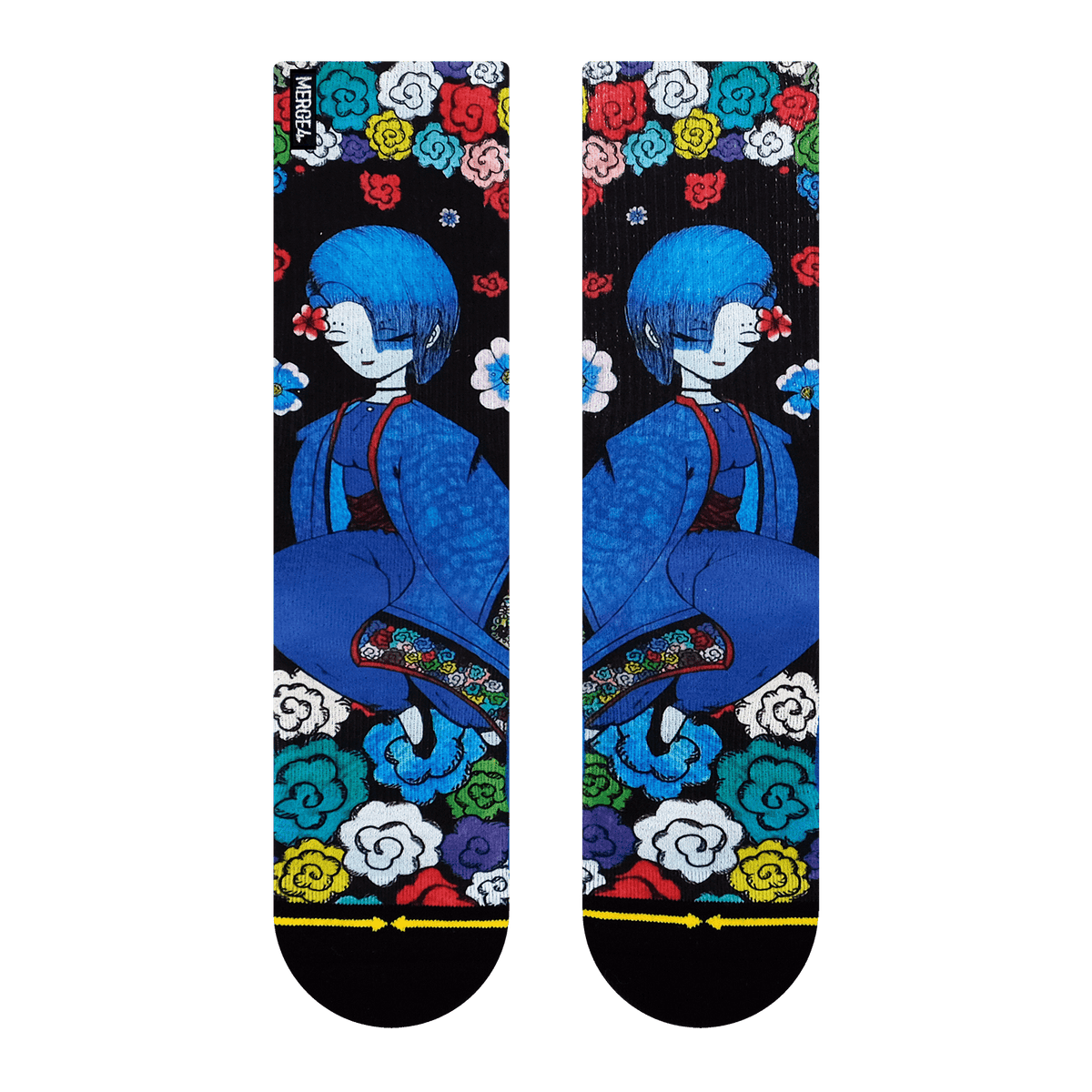 Merge 4 - Josh Rodriguez Utsukushii Crew Socks