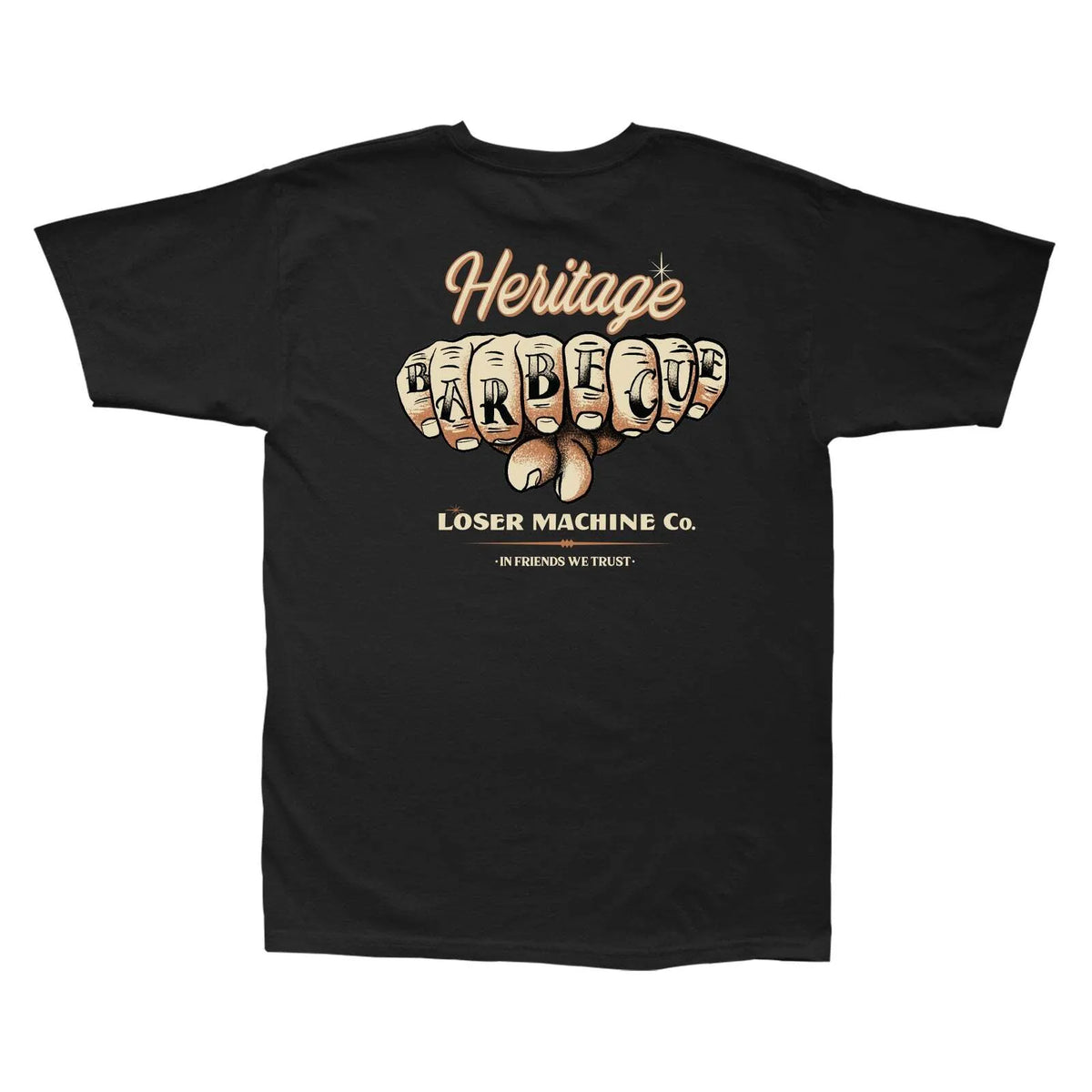 Loser Machine Co - Burnt Knuckles Stock Tee