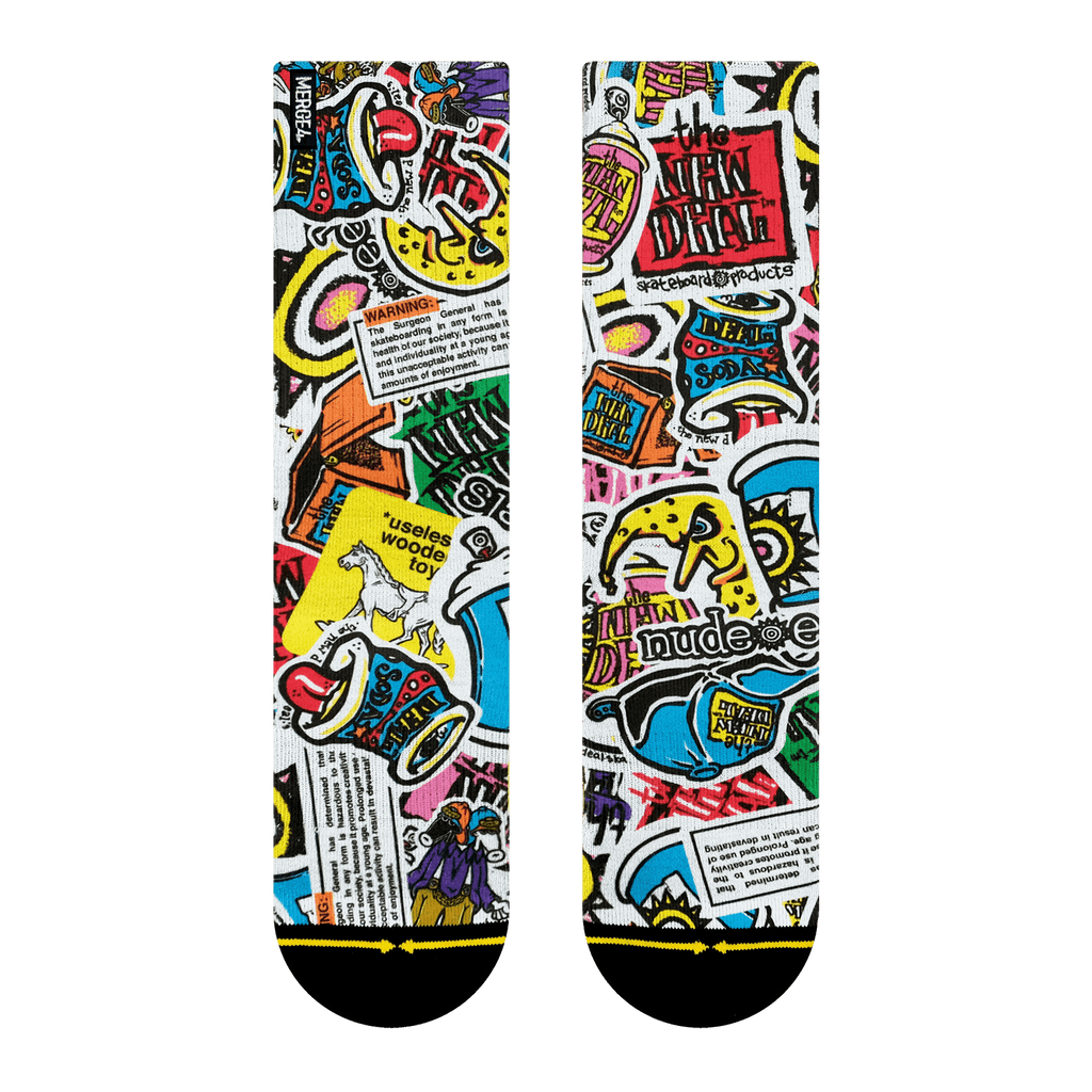 Merge 4 - New Deal Sticker Pack Socks