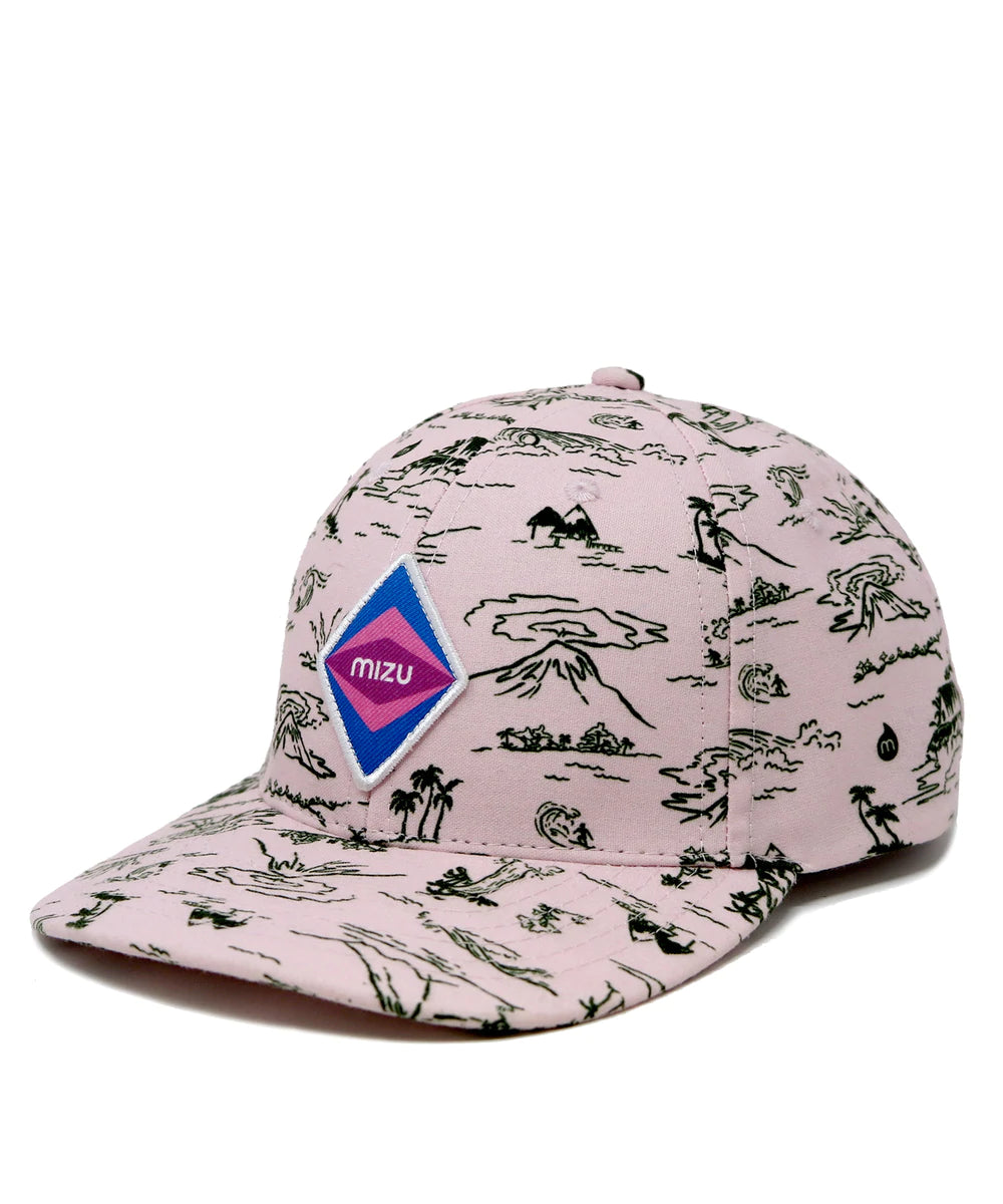 Mizu - Hawaiian Print Baseball Cap