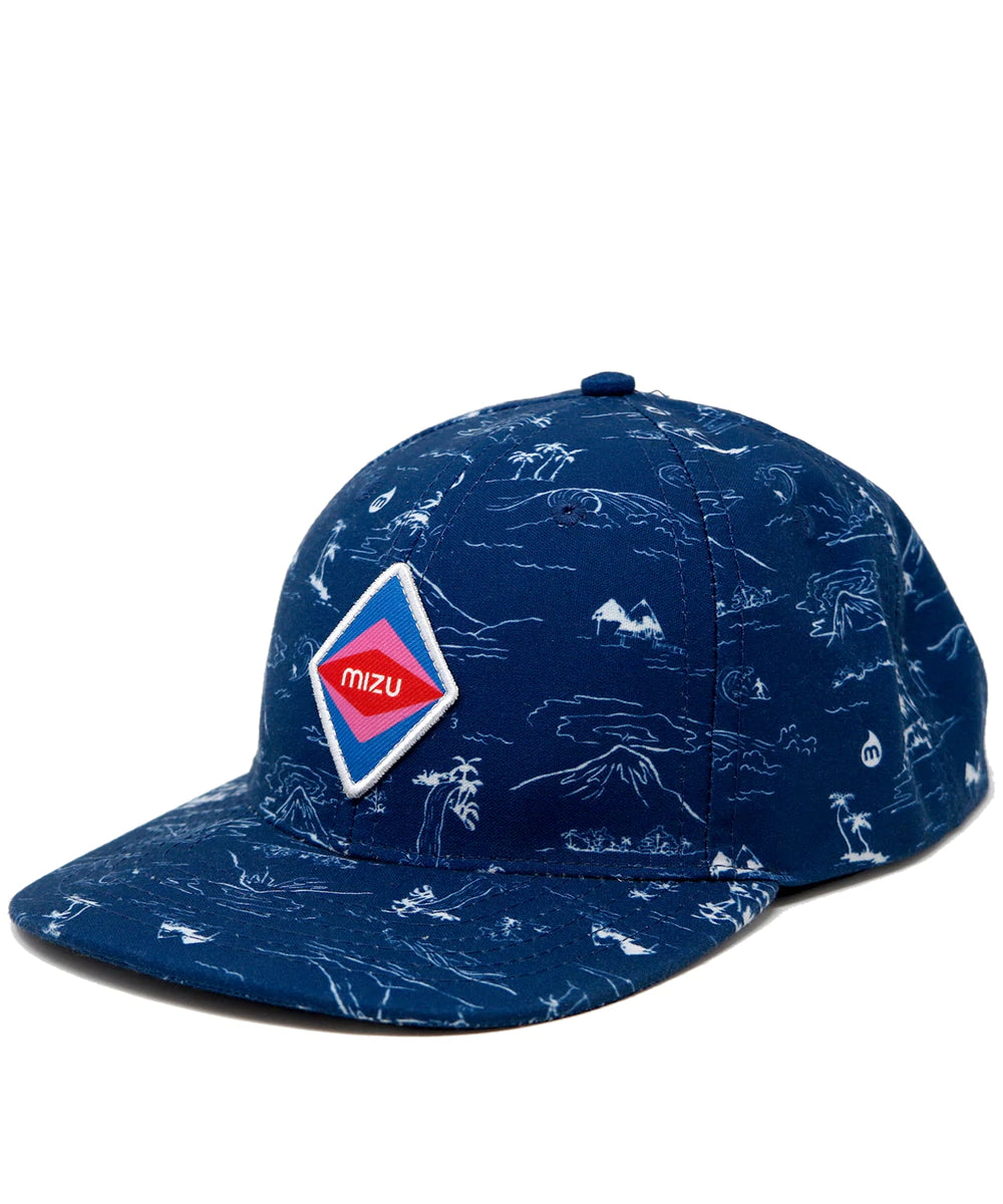 Mizu - Hawaiian Print Baseball Cap