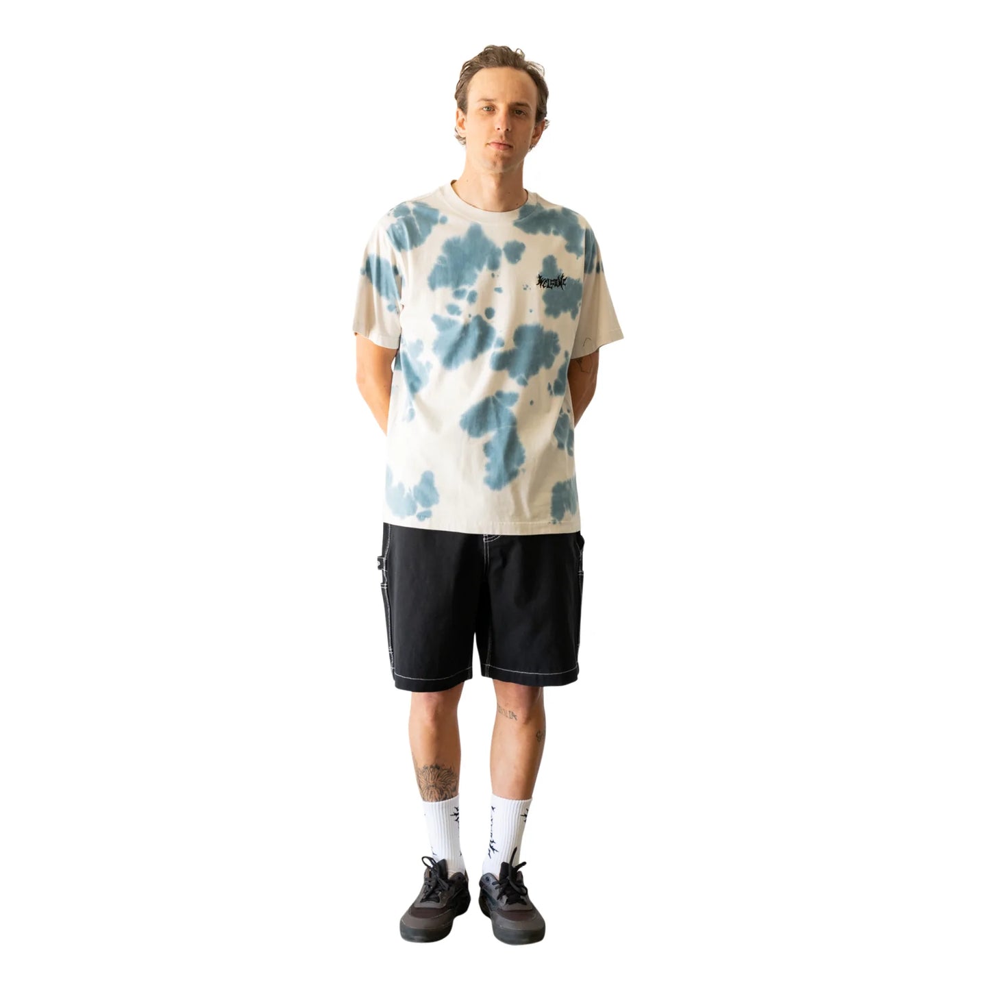 Welcome - Inkblot Tie-Dyed S/S Knit