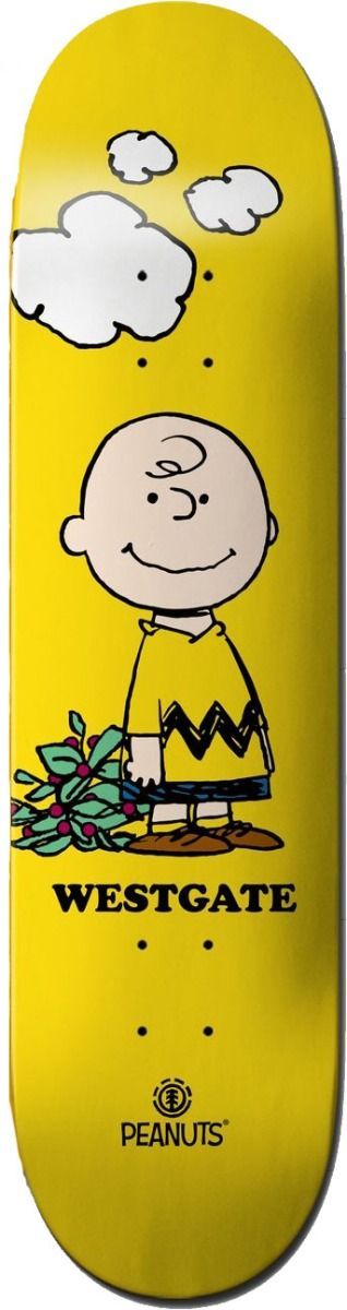 Element - Peanuts Charlie Brown x Westgate Skateboard Deck