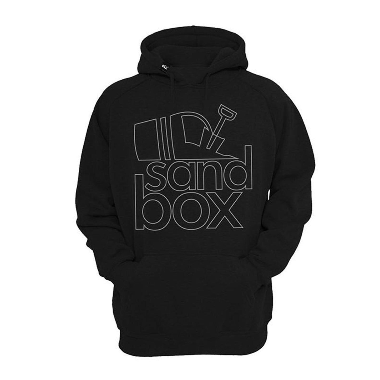 Sandbox - Outline Hoodie Black/White