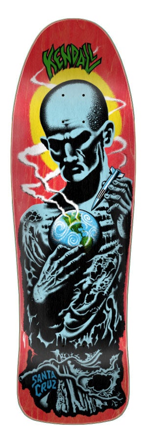 Santa Cruz - Reissue Deck - Kendall Atomic Man