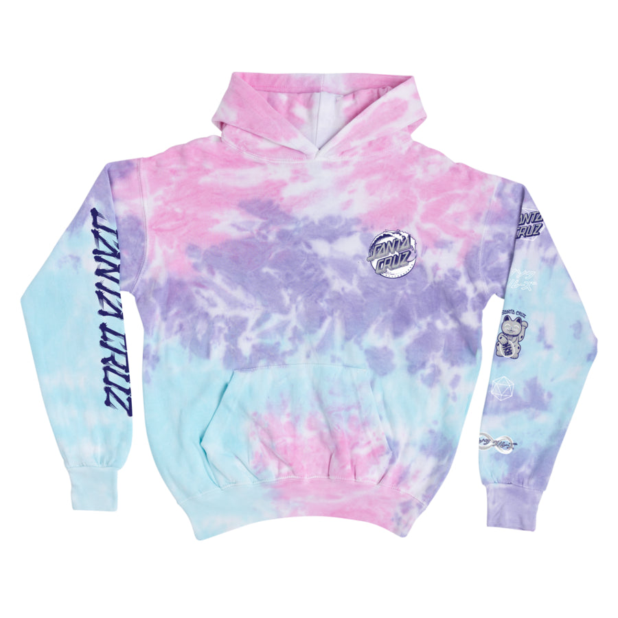 Santa Cruz - Youth Stipple Wave Dot Hoodie