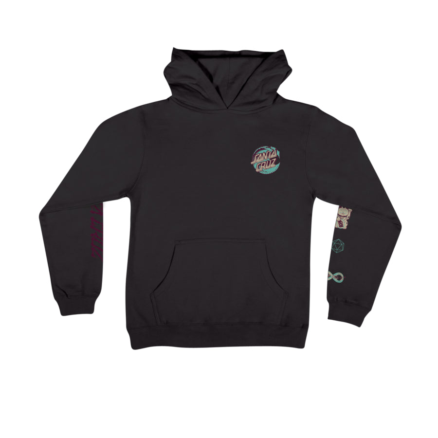 Santa Cruz - Youth Stipple Wave Dot Hoodie