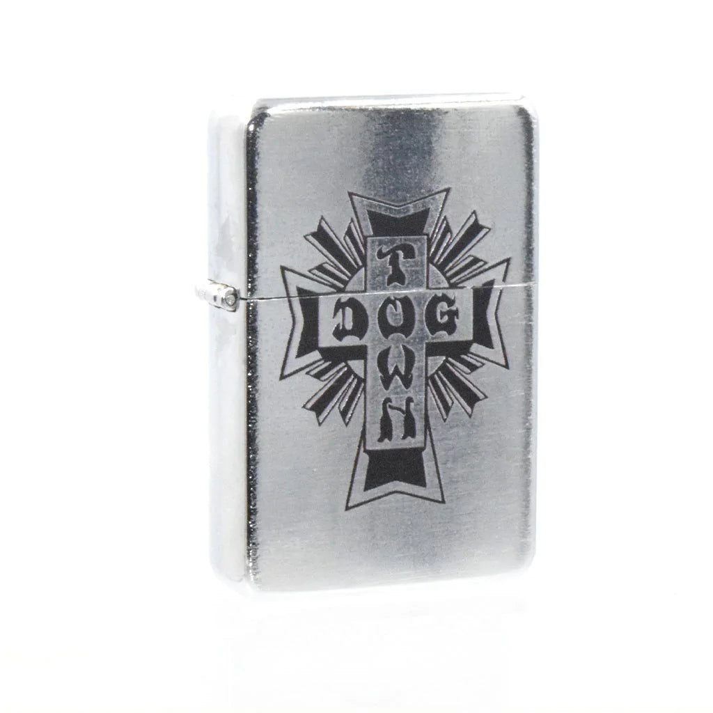Dogtown Skateboards - Dogtown Cross Logo Flip Top Metal Lighter