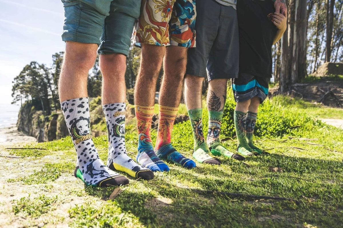 Merge 4 - Sublime Sun Socks