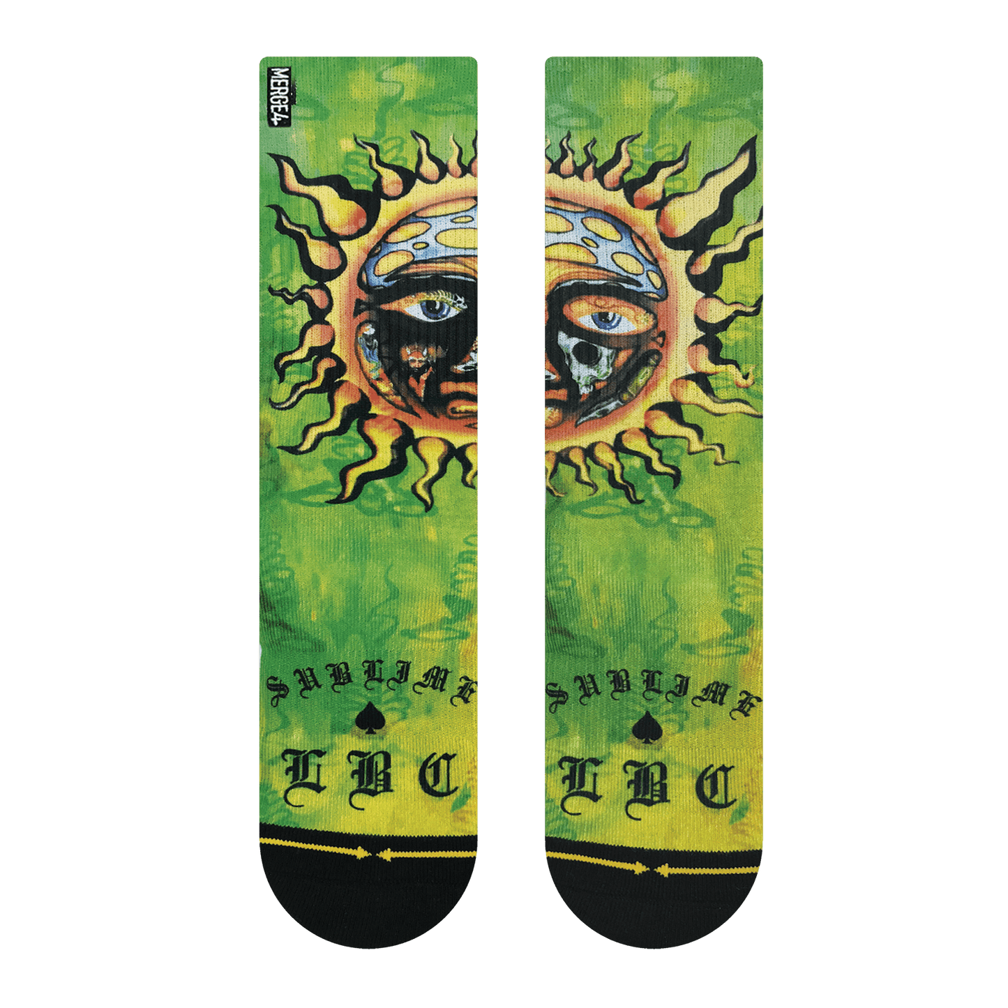 Merge 4 - Sublime Sun Socks
