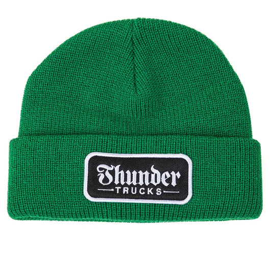 Thunder - Script Patch Cuff Beanie