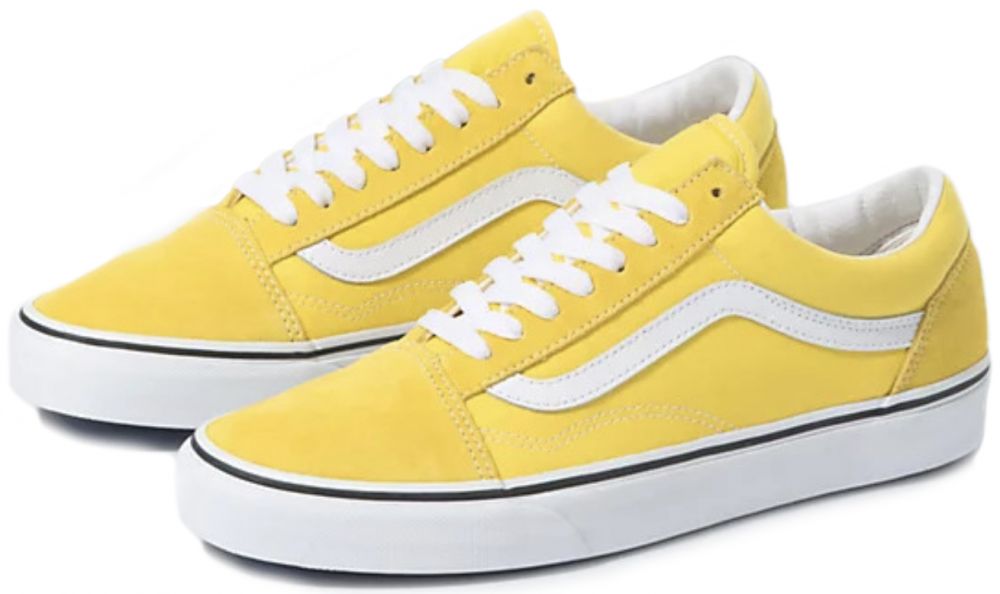 Yellow old skool vans canada Clearance