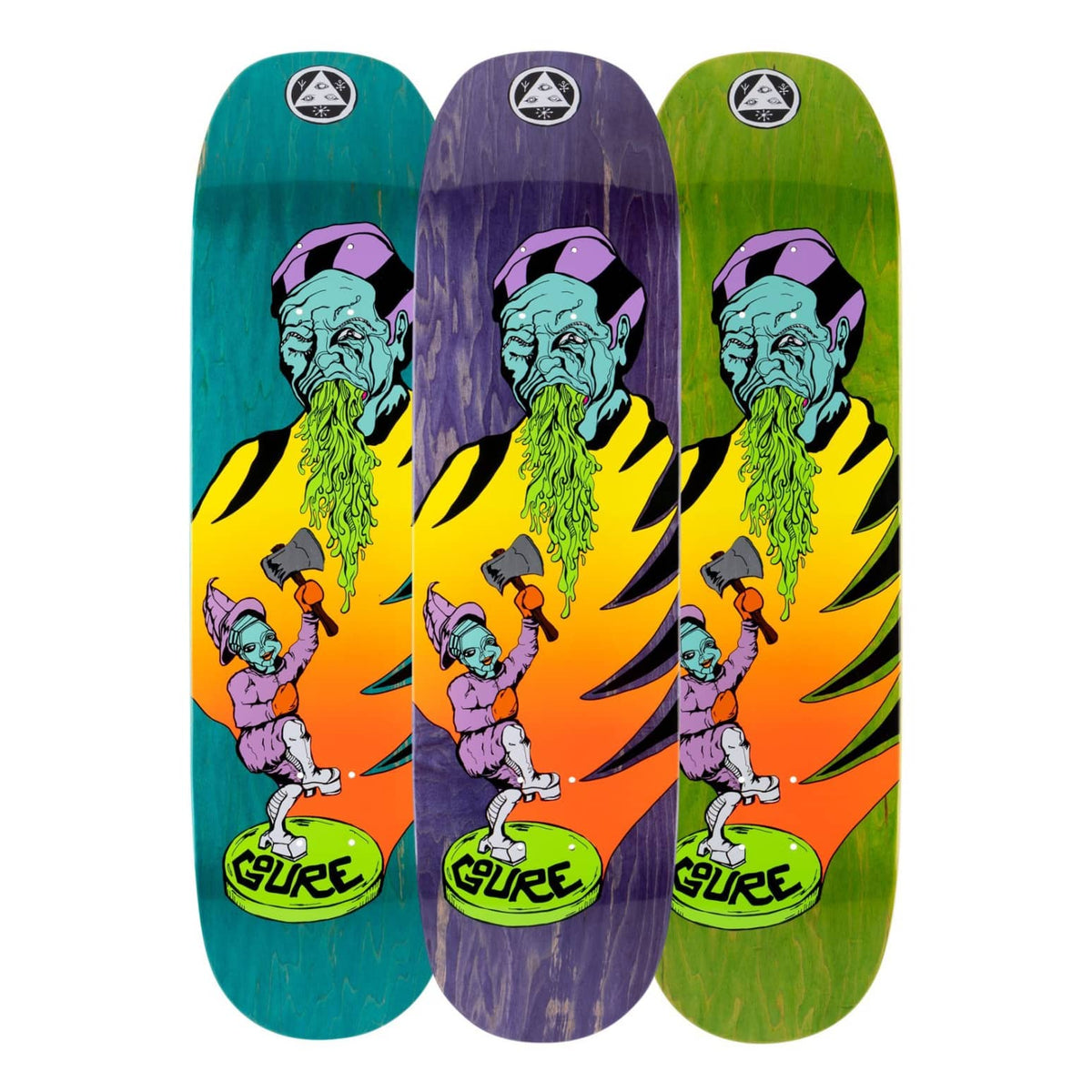 Welcome Deck - Aaron Goure "Divorced Jim" on Moontrimmer 2.0